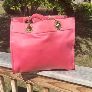 Vintage Y2K Juicy Couture pink polyester purse